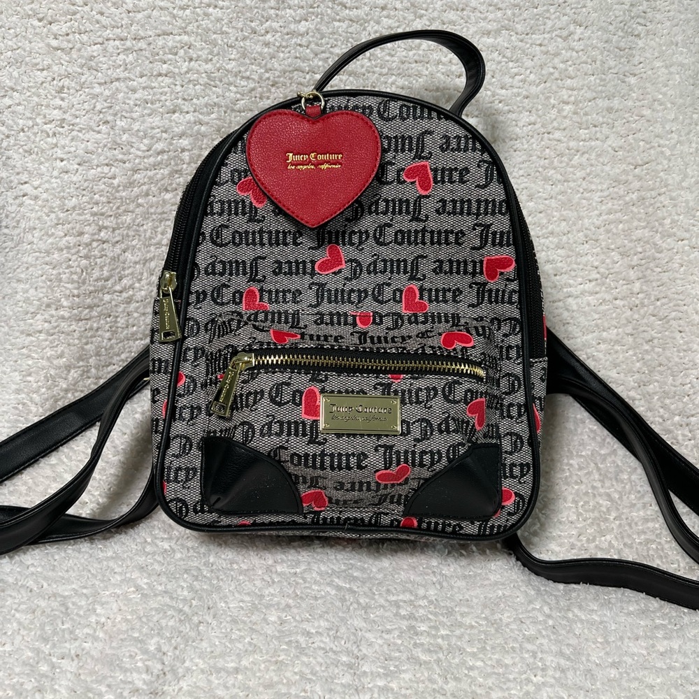 Juicy Couture Heart Back Pack